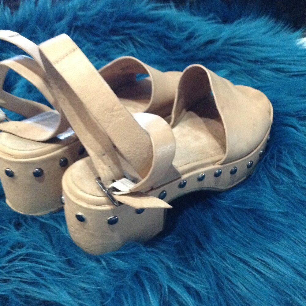 Seychelles (Anthropology) sandals "7.5" Trending Bohemian Y2k Retro Studded Chic - Picture 2 of 5